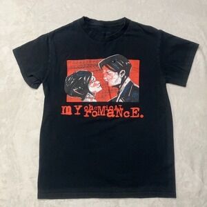 My Chemical‎ Romance Three Cheers For Sweet Revenge Black  T-Shirt Size Small